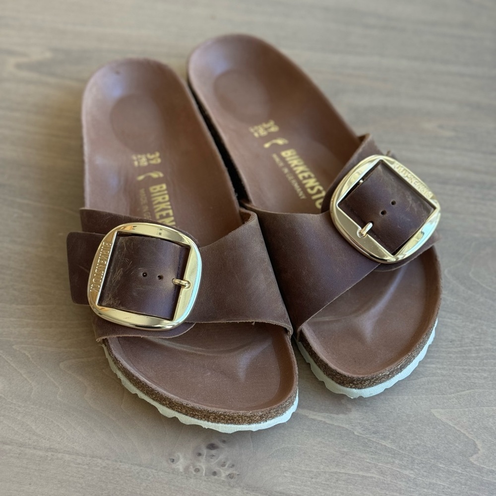 Birkenstock Madrid big buckle sandals